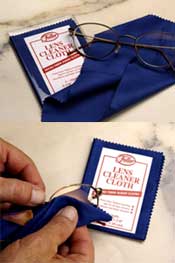 lens cleaner cloth